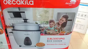 Decakila 2.8l Rice Cooker – Large Capacity for Family Meals