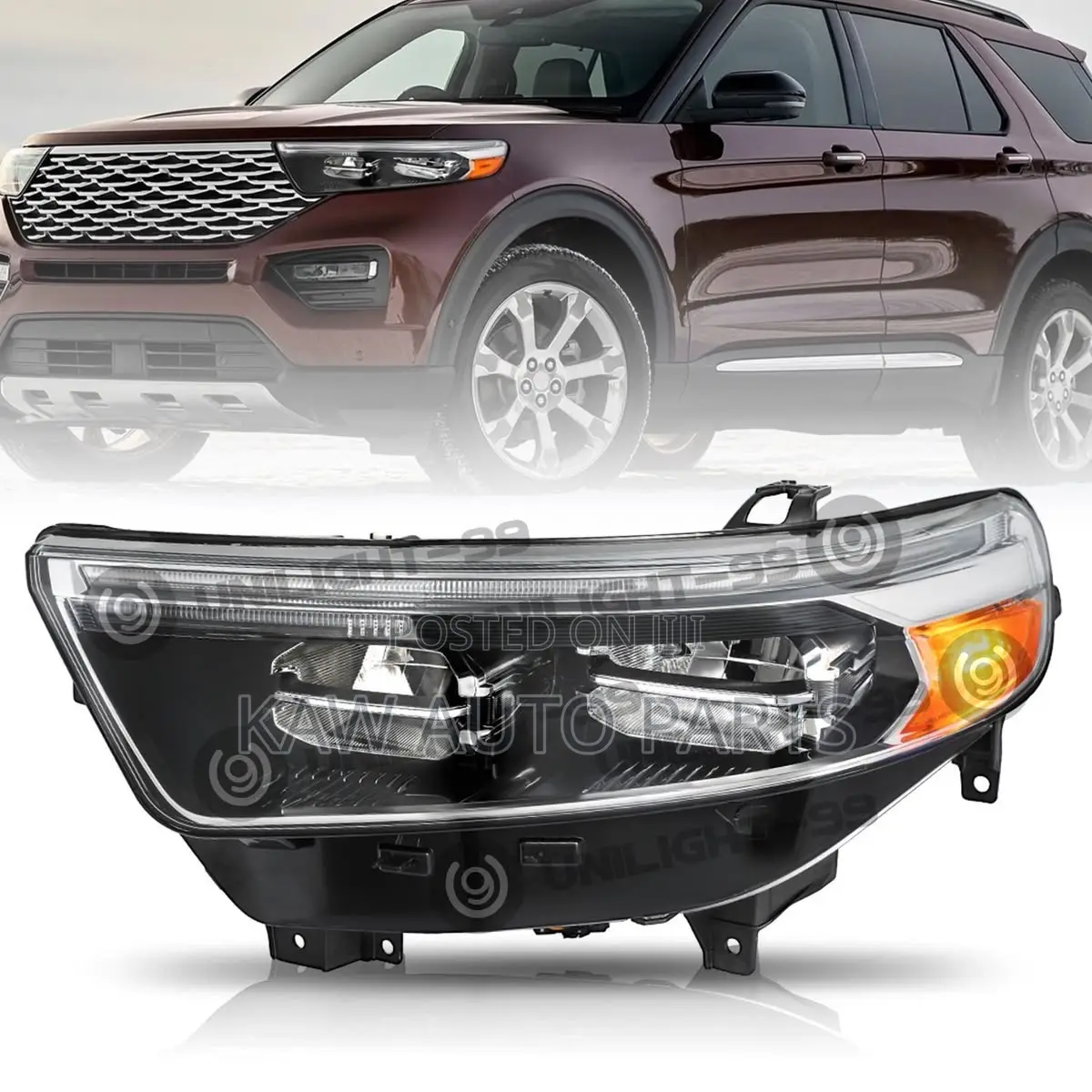 2020,2021,2022,2023,2024,2025 Led Headlights For Ford Explorer