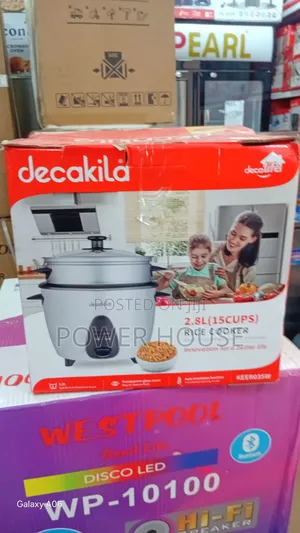 Decakila 2.8l Automatic Rice Cooker – Fast Easy Cooking