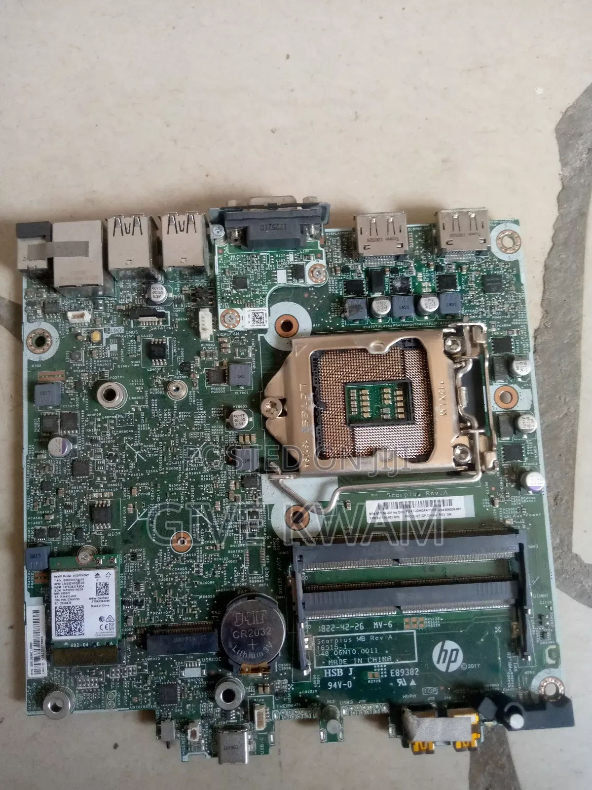 Elitedesk 800 G3 Board
