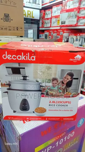 Decakila 2.8l Rice Cooker With Keep Warm Function
