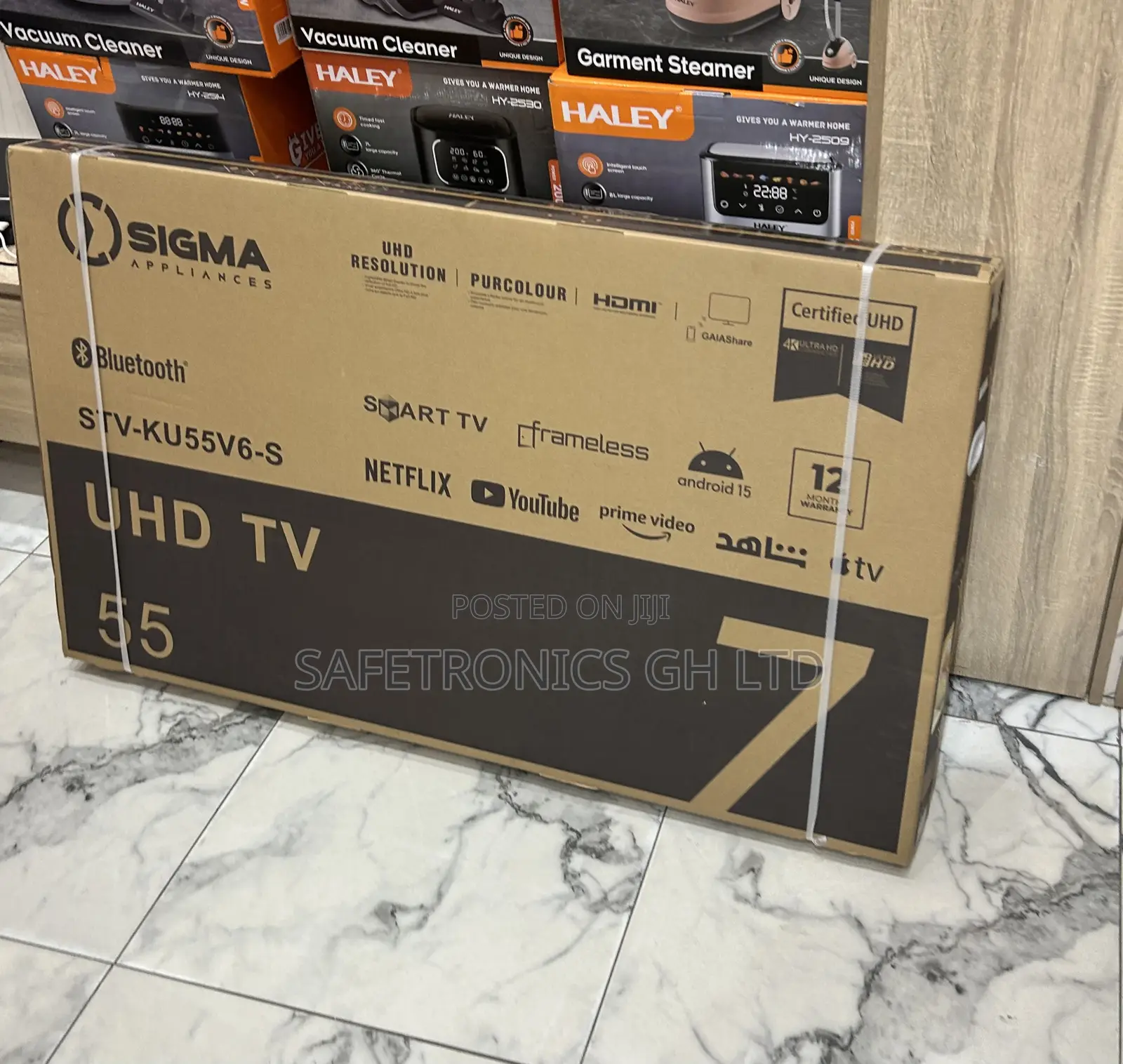 Trust Affordable Smart Satellite Led Uhd Sigma Android 55 Inch Tv