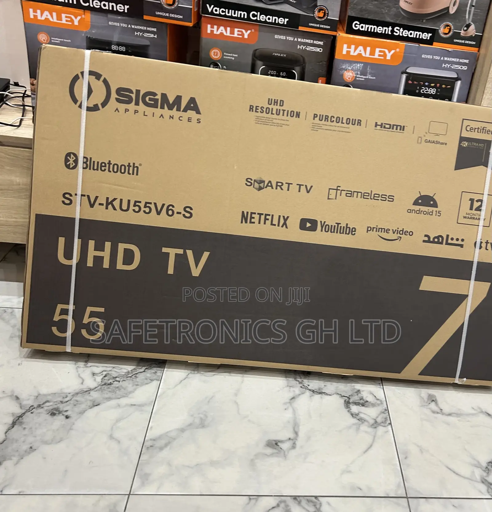 Purchase Sigma 55 Inch Satellite Uhd Led Digital Android Tv
