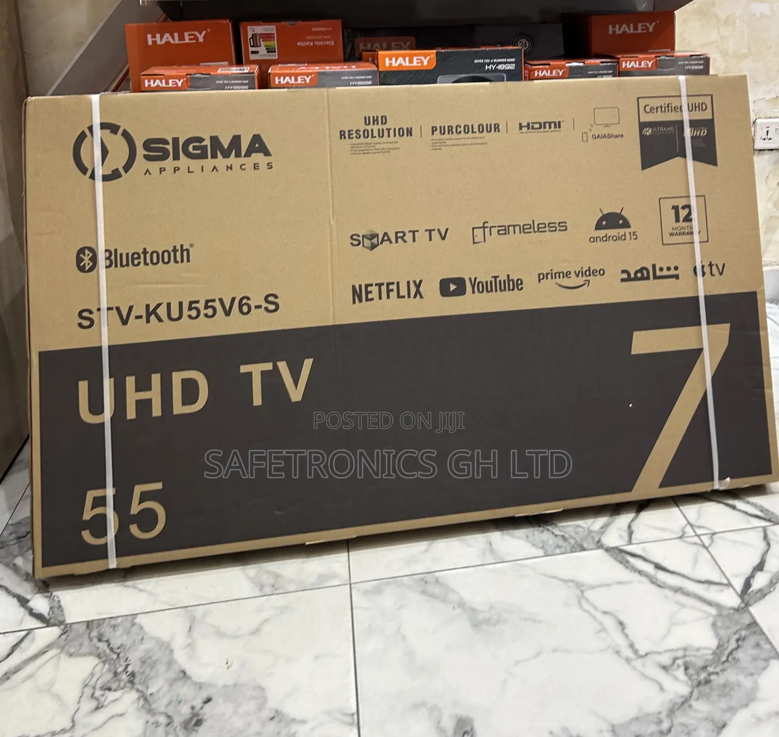 Affordable Smart 55 Inch Led Sigma Digital Satellite Android Tv
