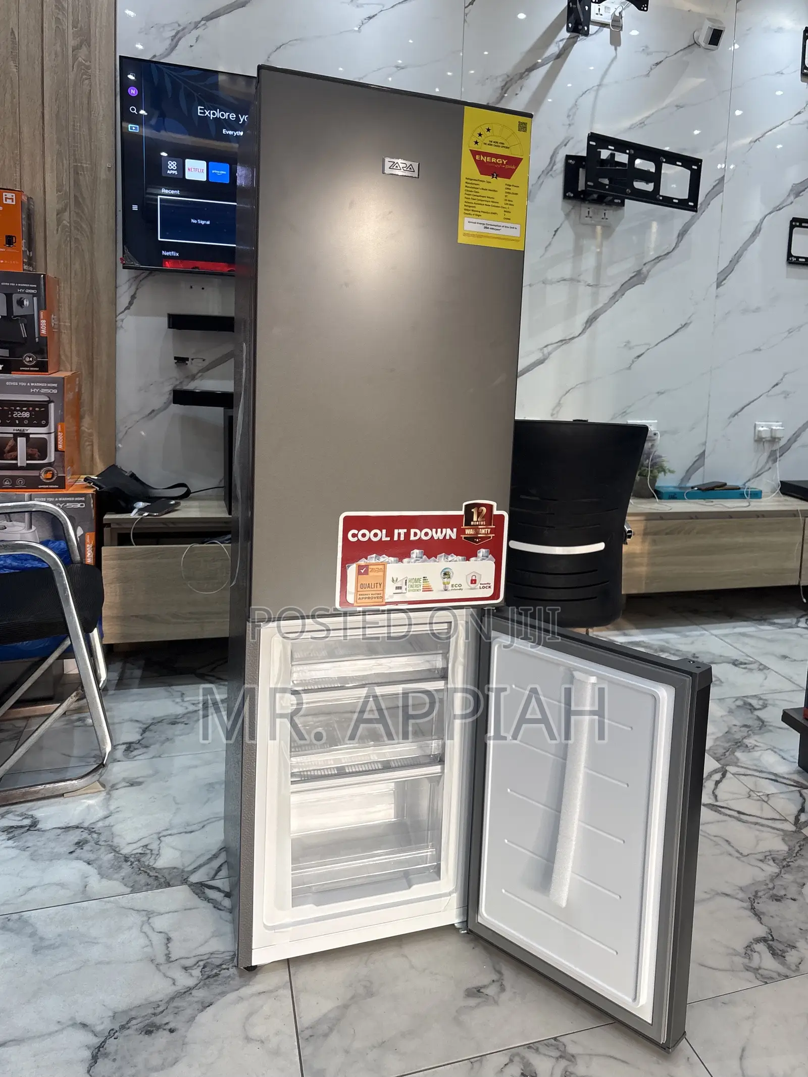 Order Quality Zara 240 Bf Bottom Mount Freezer Fridge(161liters) 