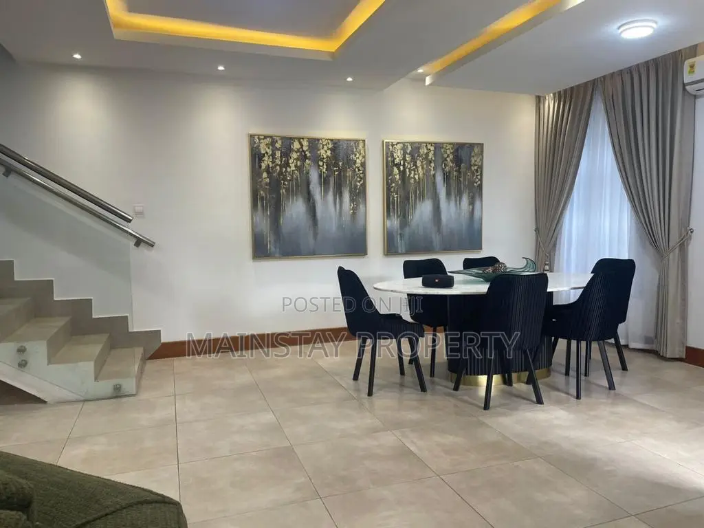 Furnished 3bdrm Townhouse / Terrace in Dzorwulu for rent