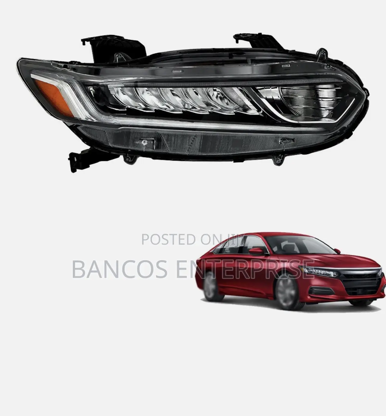 Honda Accord 2018-2021 Head Light Half Led