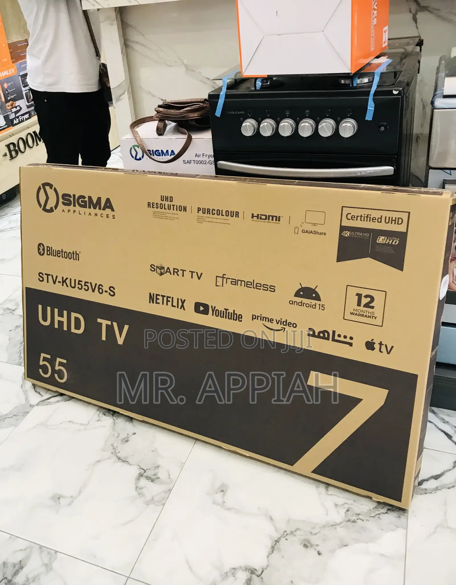 Choose Unique Sigma 55 Uhd Smart Digital Satellite Led Tv 