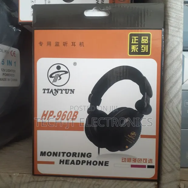 Studio Headset - TECH-JT ELECTRONICS ▷ Price: GH₵ 350 on Jiji