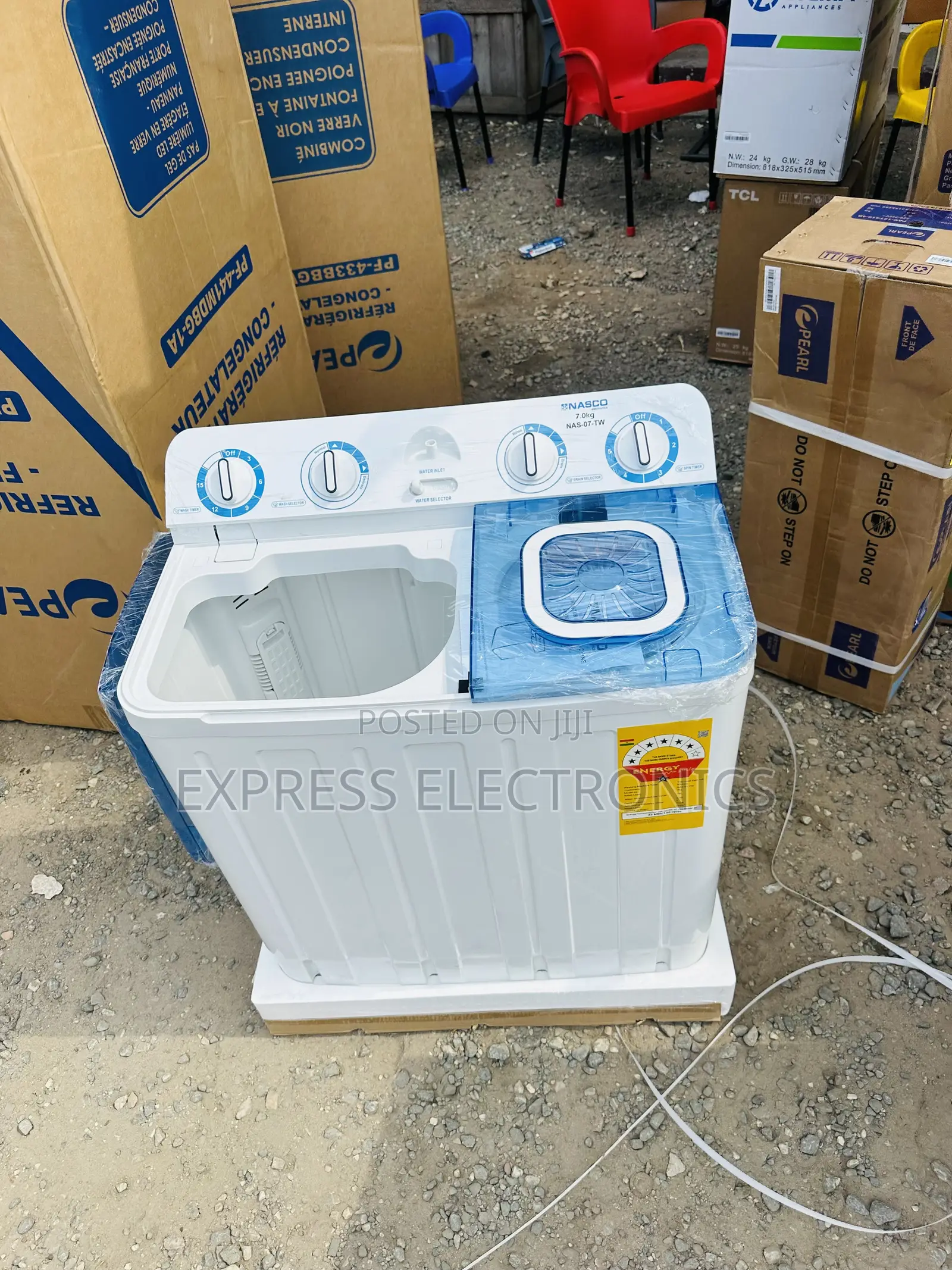Call and Order for Washing Machine 7kg Topload Twintub