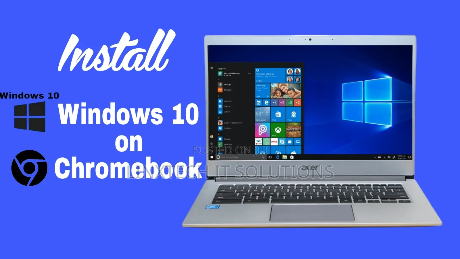 Chromebook Windows 10 Installation