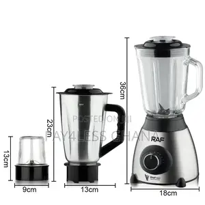 3-in-1 Blender With 6 Blades