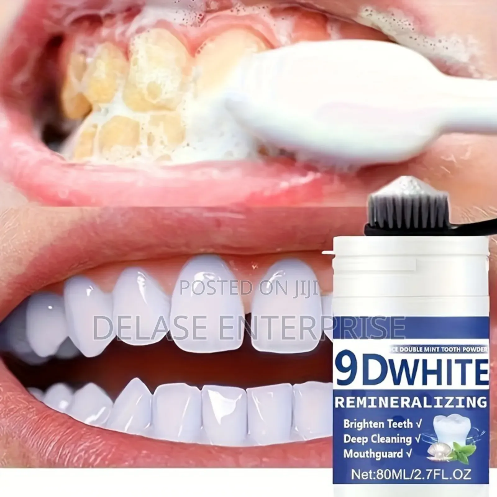 9dwhite Remineralizing Teeth Whitening Powder