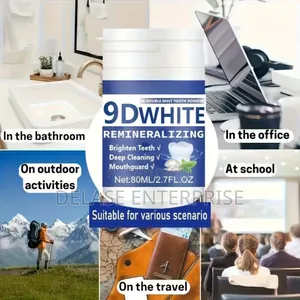 9dwhite Remineralizing Teeth Whitening Powder