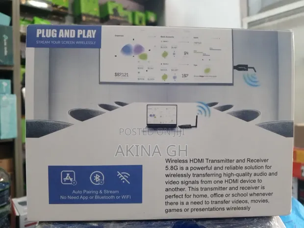 Hdmi Wireless Extender 50m 2