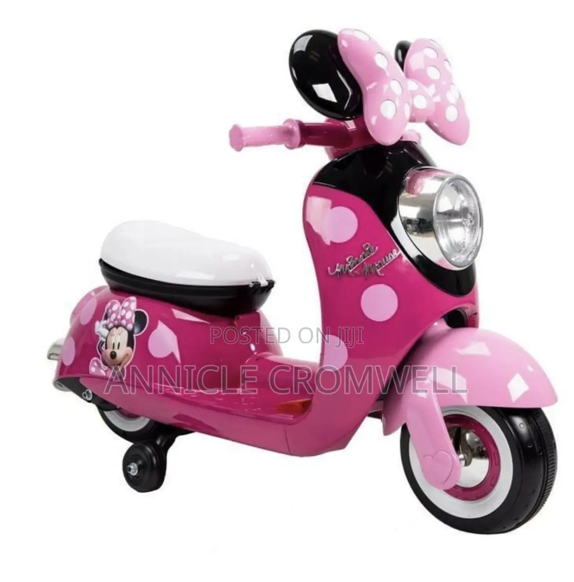 Minnie Mouse Electric Motorcycle