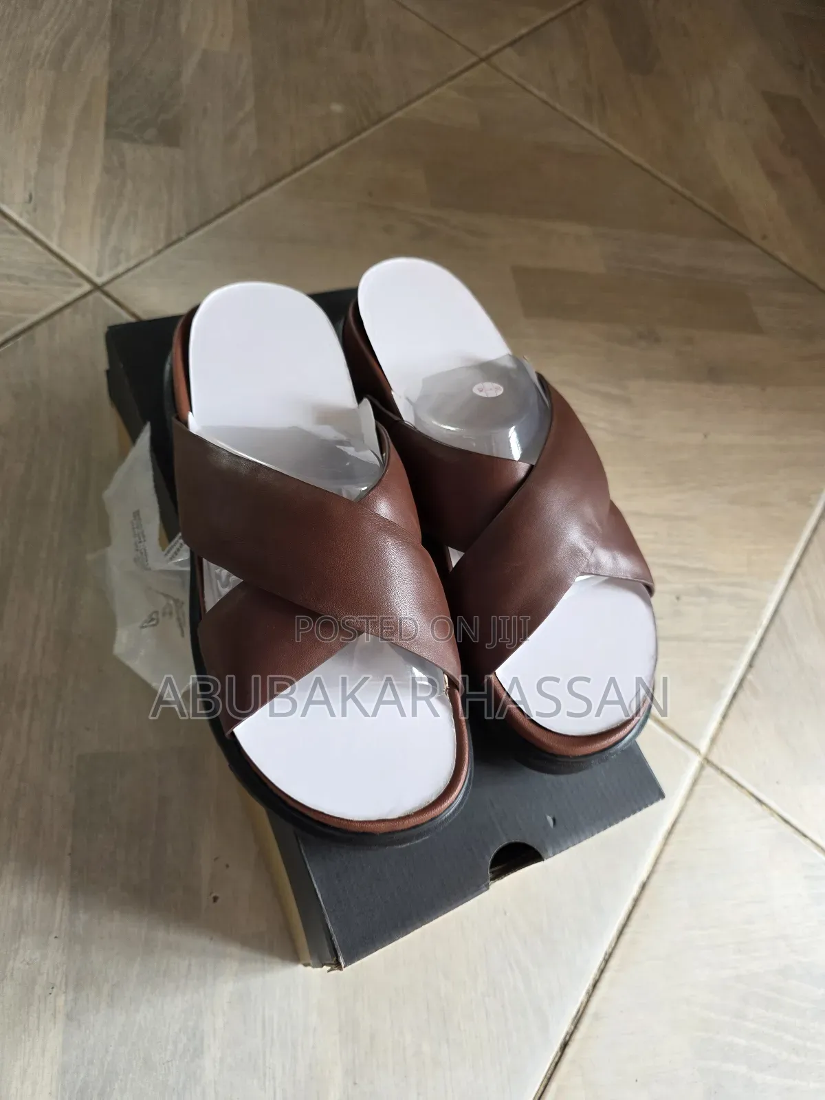 Ugg Capitola Cross Slippers Brown