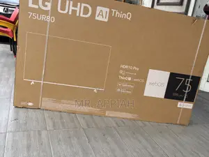 Order Original Lg 75ur80 75” Qled Smart Screen Television(2023) 