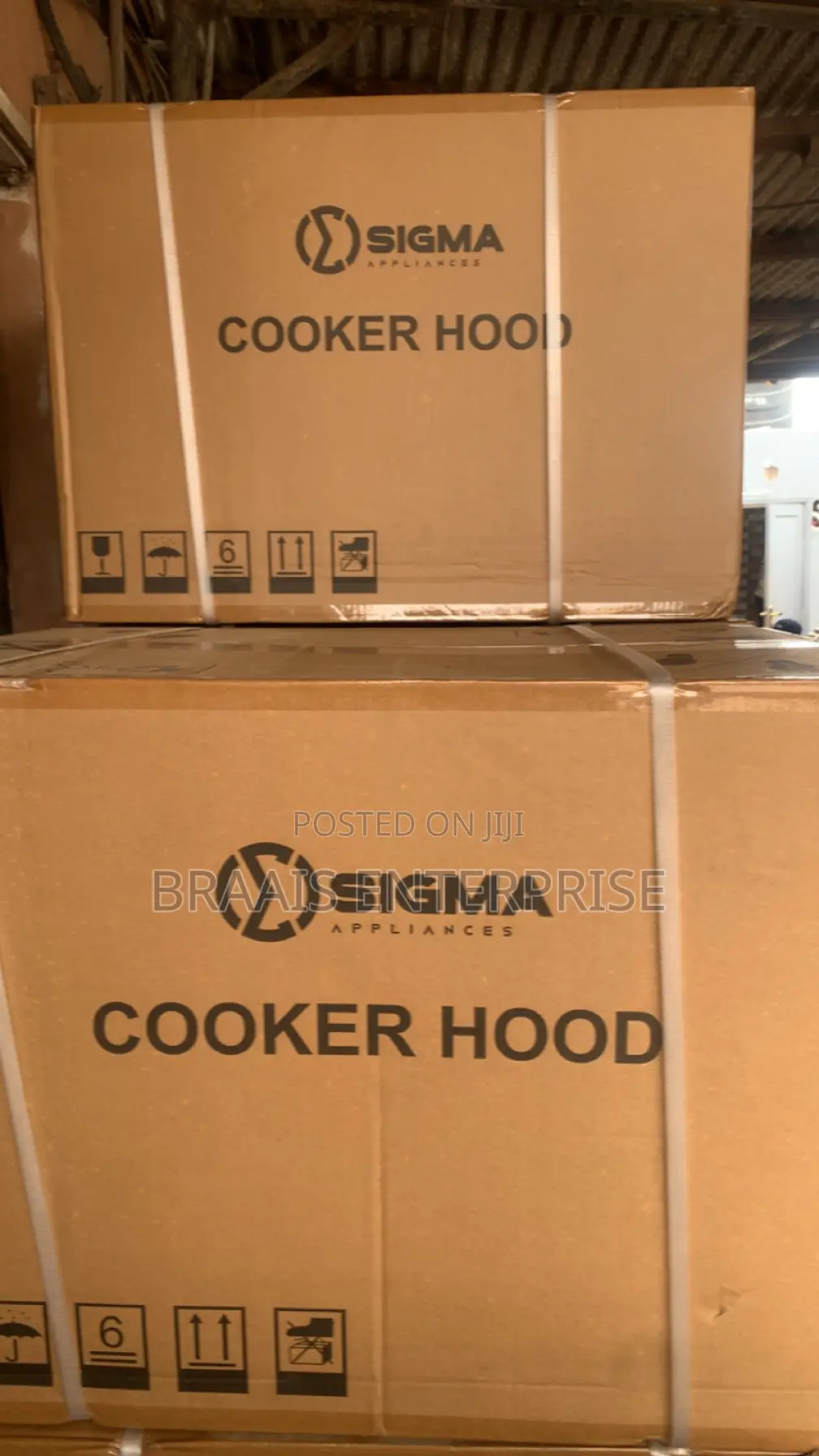Sigma 60cm Hood Extractor With Black Mirror Finish