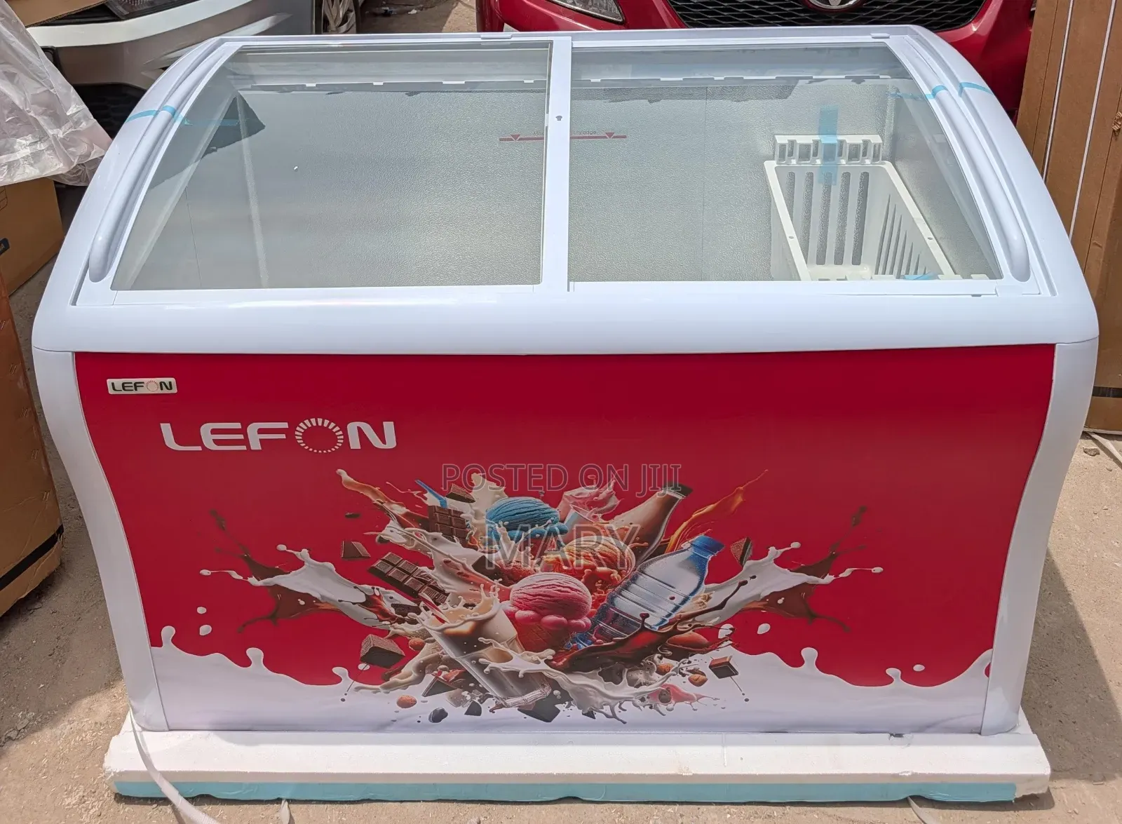 Ice Cream Showcase Display Freezers