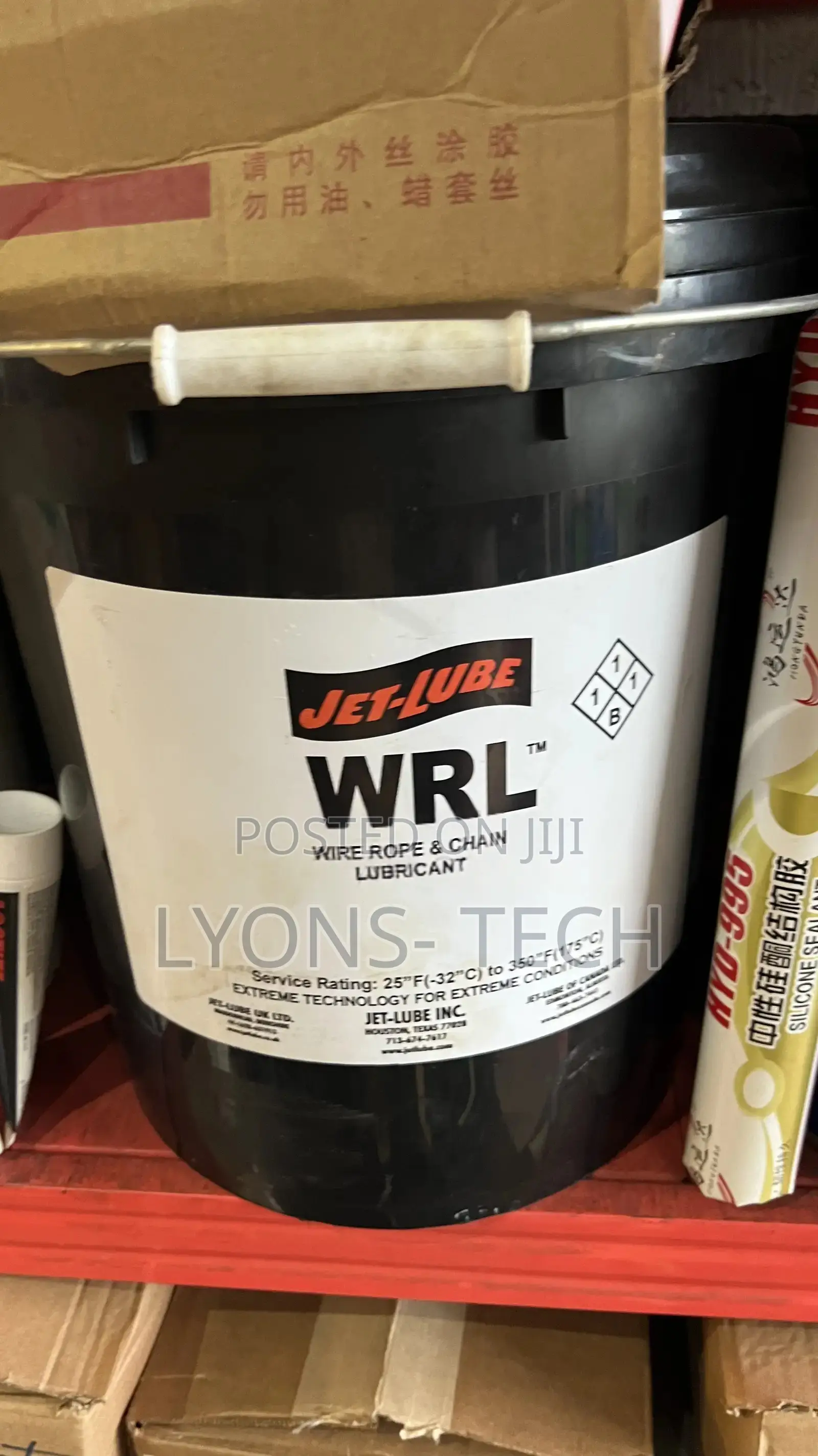 Jet-Lube WRL - Wire Rope Lubricant | WRL