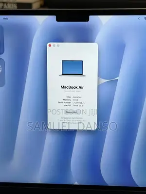 Laptop Apple MacBook Air 16GB Apple M4 SSD 256GB