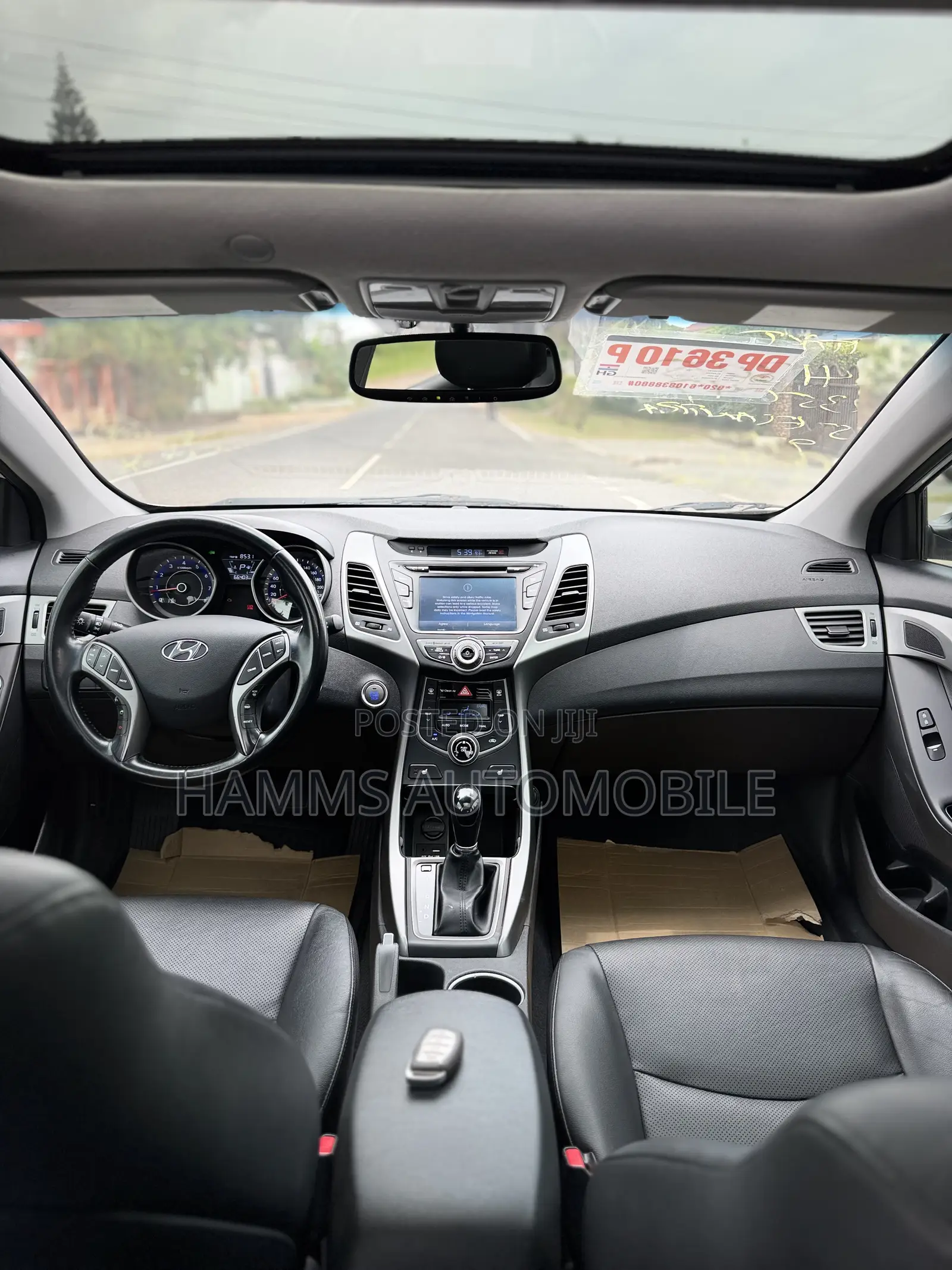 Hyundai Elantra Limited PZEV 4dr Sedan (1.8L 4cyl 6A) 2015 White