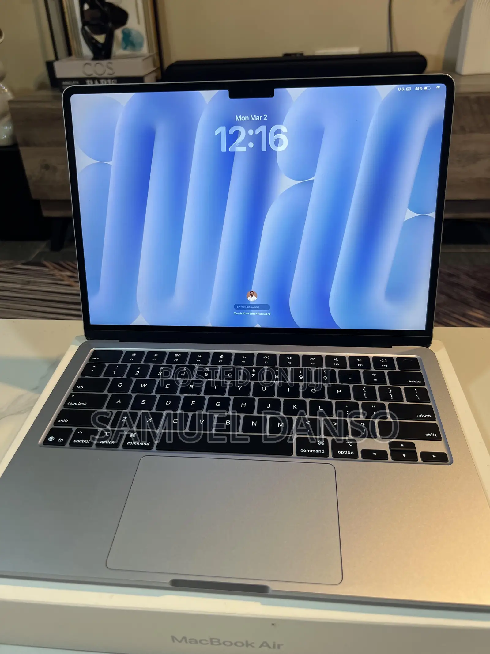 Laptop Apple MacBook Air 16GB Apple M4 SSD 256GB