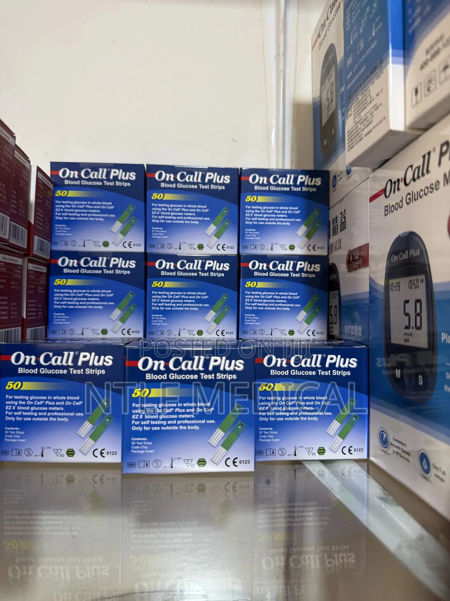 On Call Plus Blood Glucose Machine and Strips at Wholesale Prices