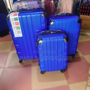 3sets Anti Crack Unbreakable Travelling Suitcases.