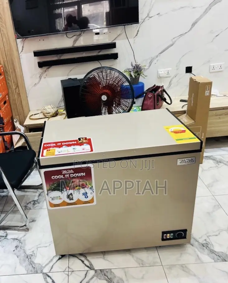 Original Zara 300 Chest Freezer(238liter)Gold 