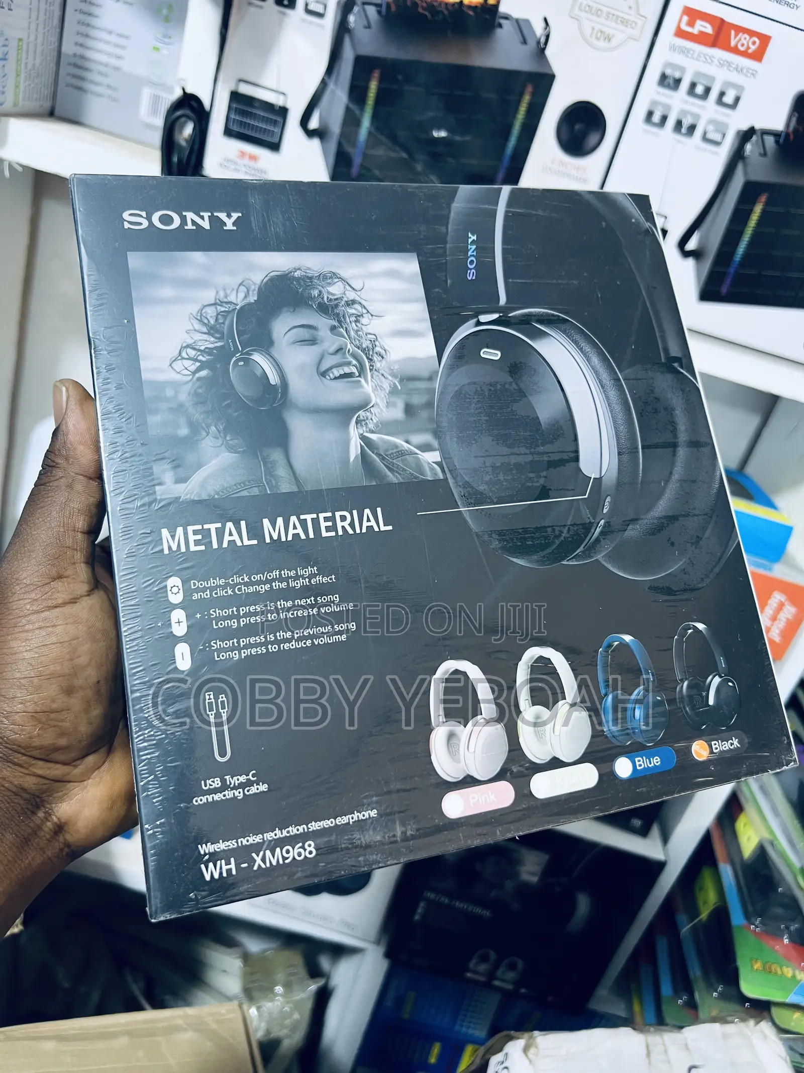 Sony Headphone With Deep Bass , Inbuilt Mic , Strong Battery Life