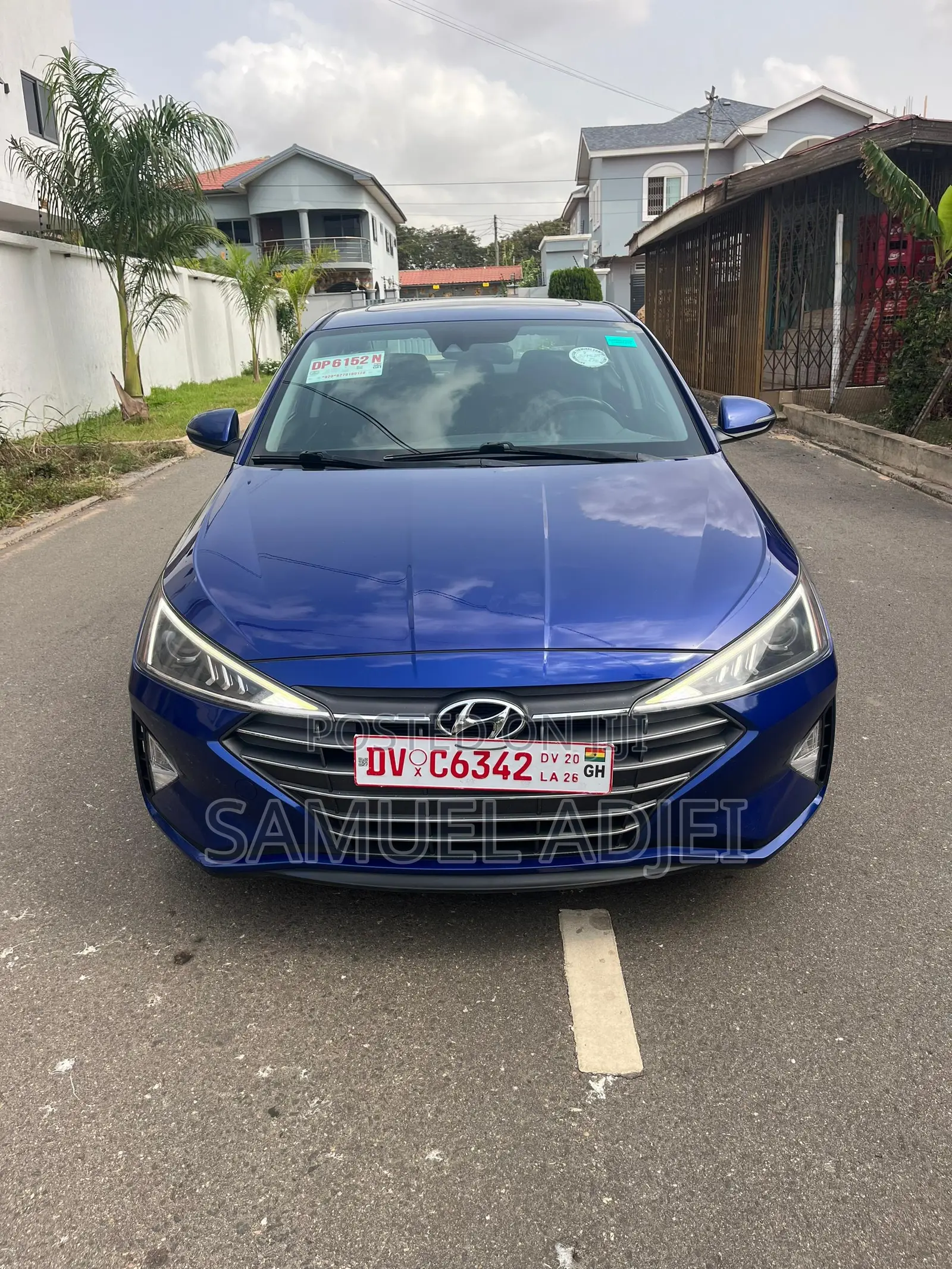 Hyundai Elantra 2019 Blue