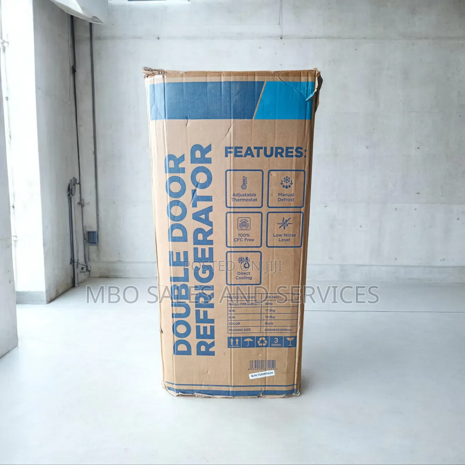 Turf Double Door Refrigerator Tf-Dd85l