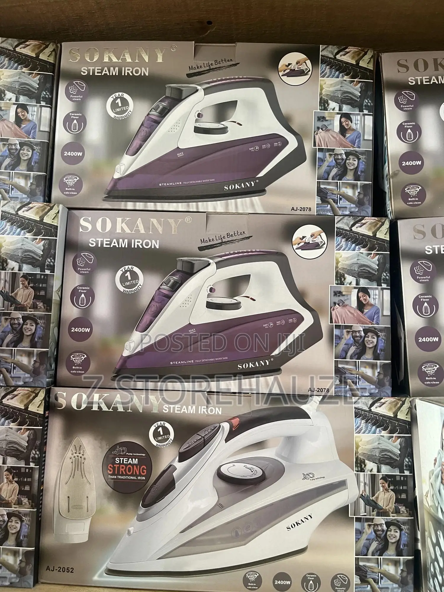 Sokany Steam Iron