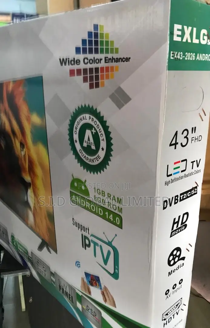 Sleek Design Meets Exlgst 43" Tech