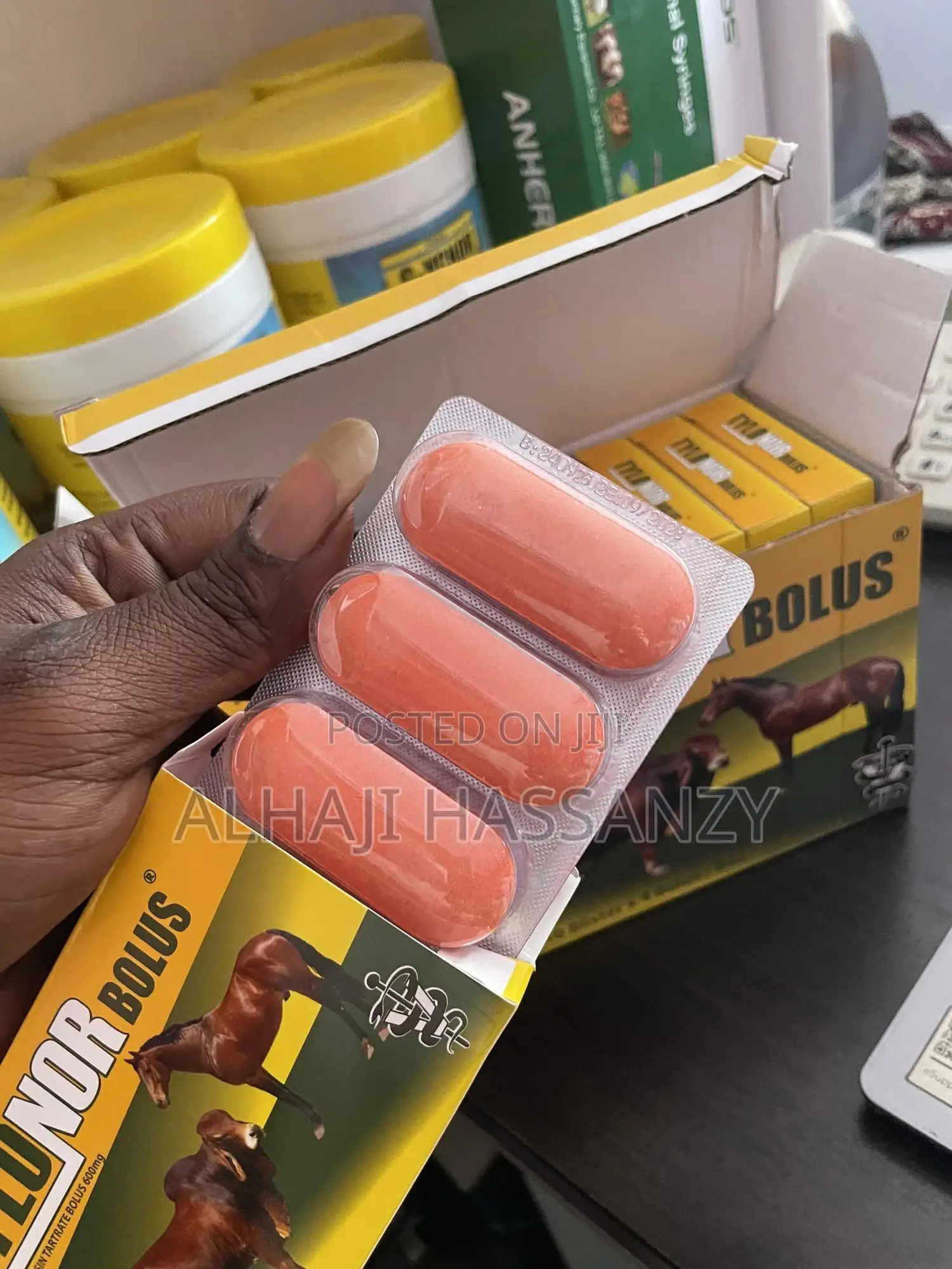 Tylosin Tartrate Bolus 600mg