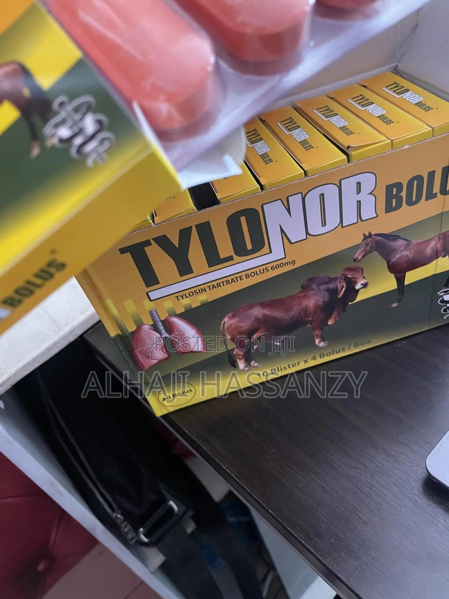 Tylosin Tartrate Bolus 600mg