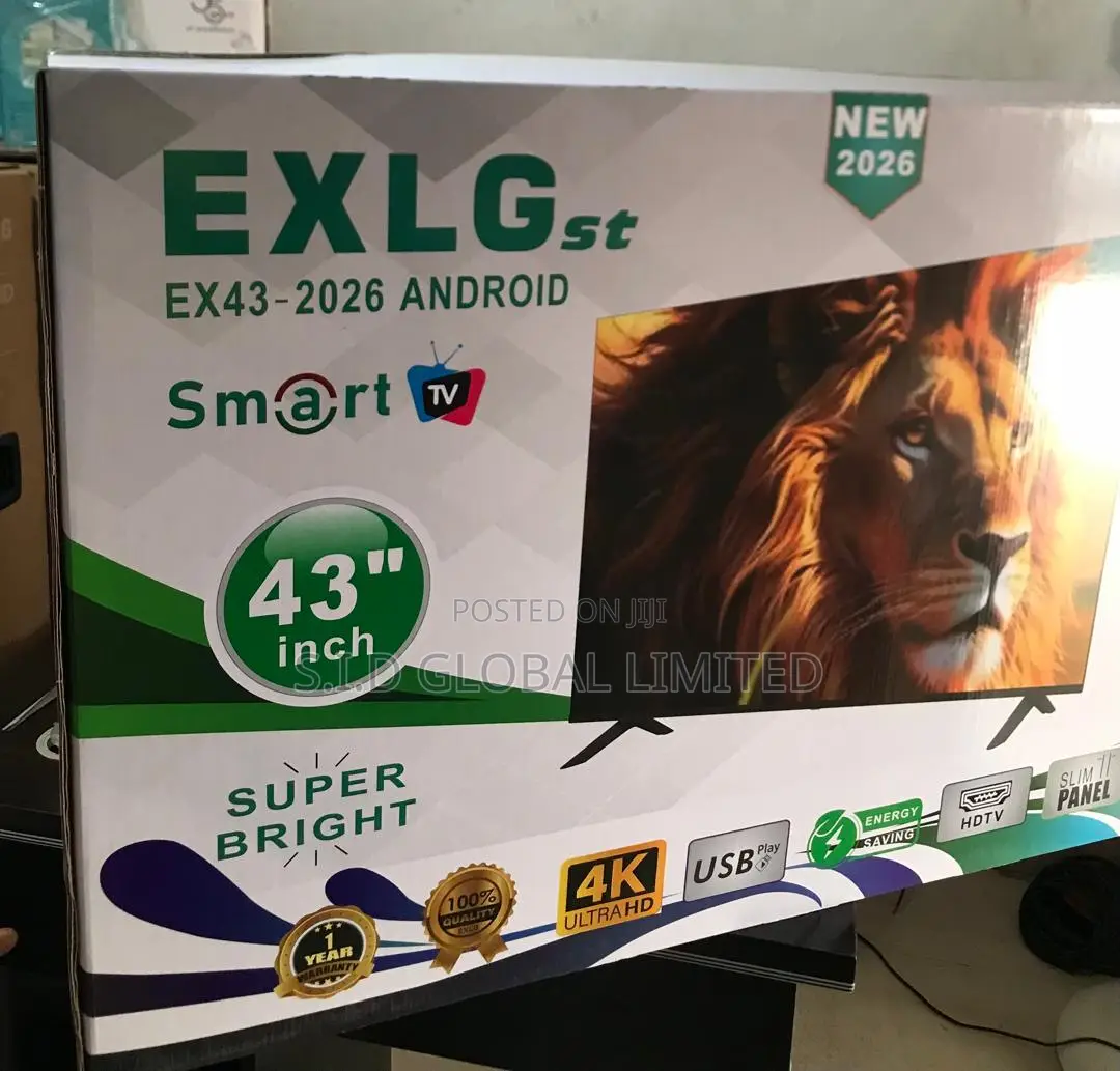 Vivid Colors On Exlgst 43" Smart Display Tv