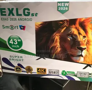 Vivid Colors On Exlgst 43" Smart Display Tv