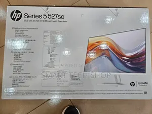 New Hp Series 5 527sa 27-Inch FHD Monitor With Integrated Speakers.