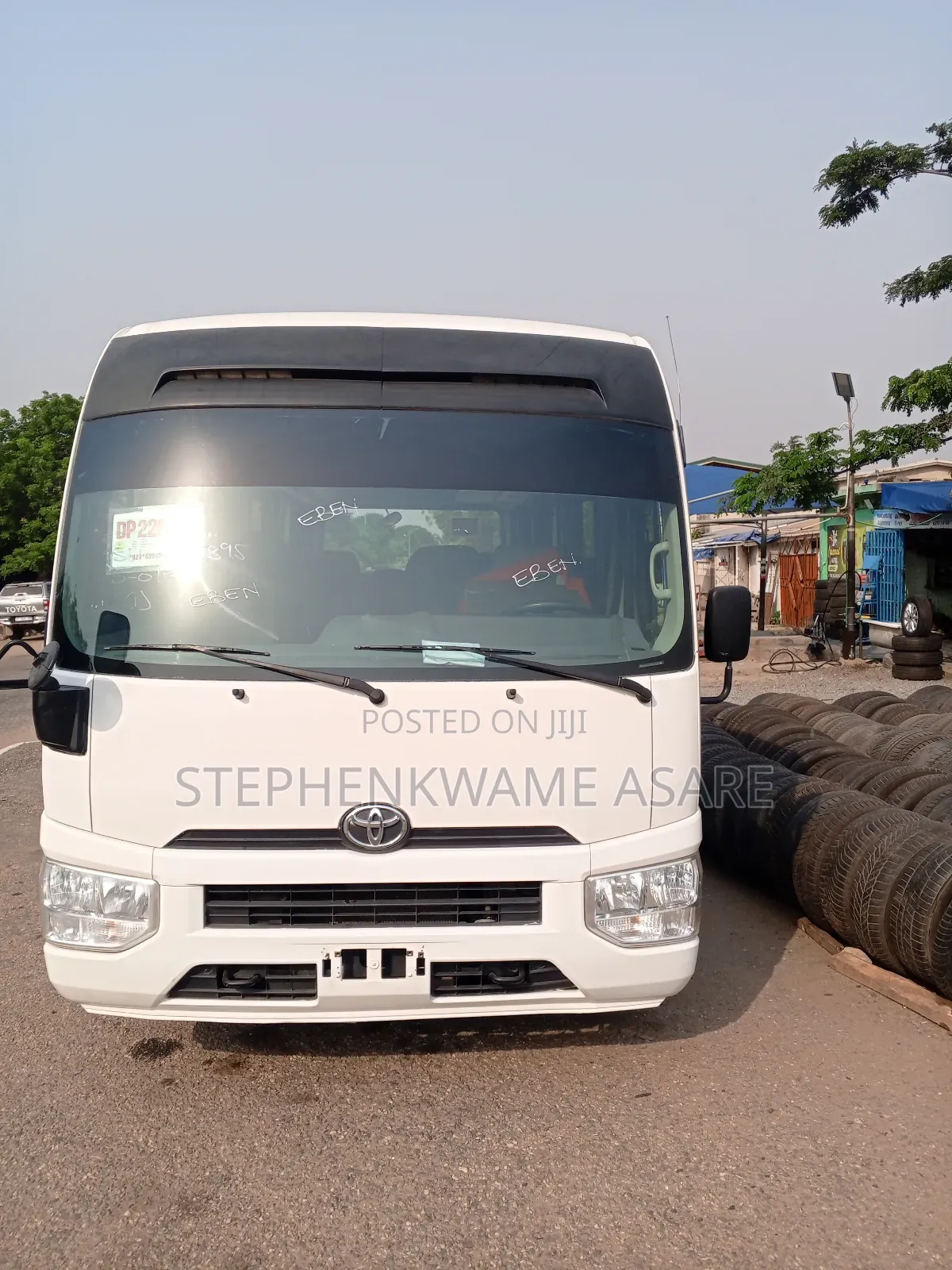 Toyota Coaster 2017 White