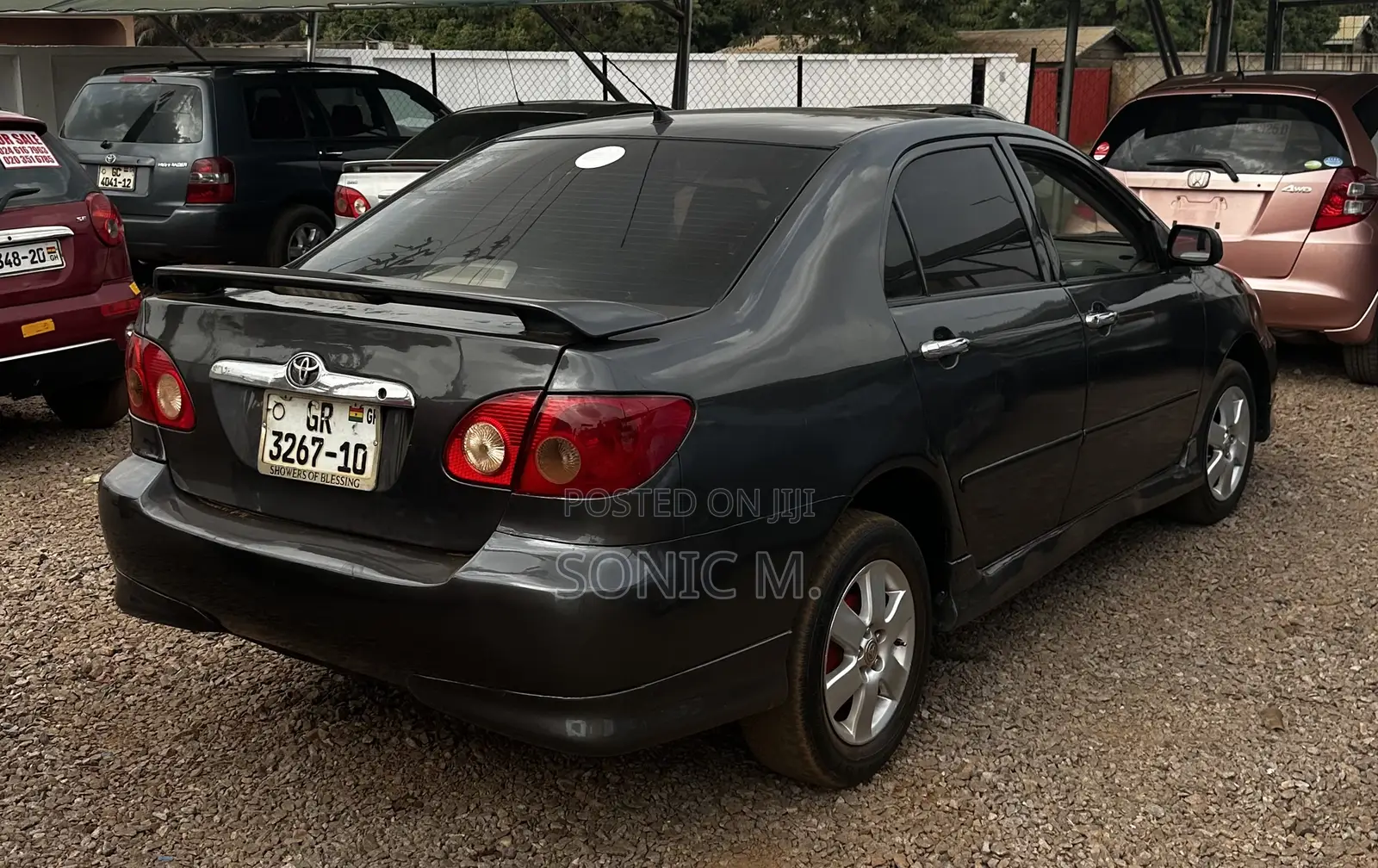 Toyota Corolla S 2007 Gray