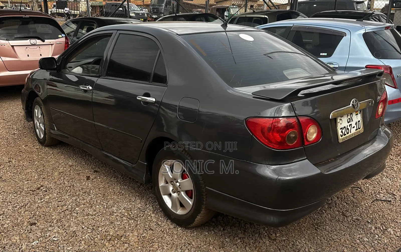 Toyota Corolla S 2007 Gray