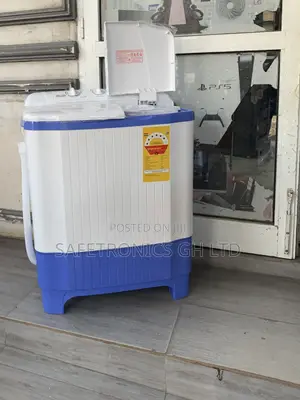 Wash and Spin Semiautomatic Topload Zara 7kg White Washingmachine