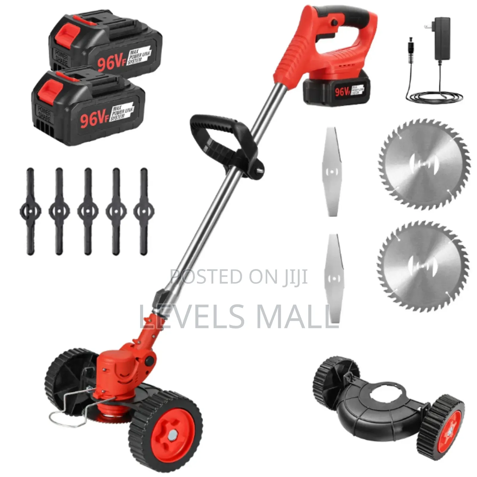 Electric Cordless Mower/ Double Batteries