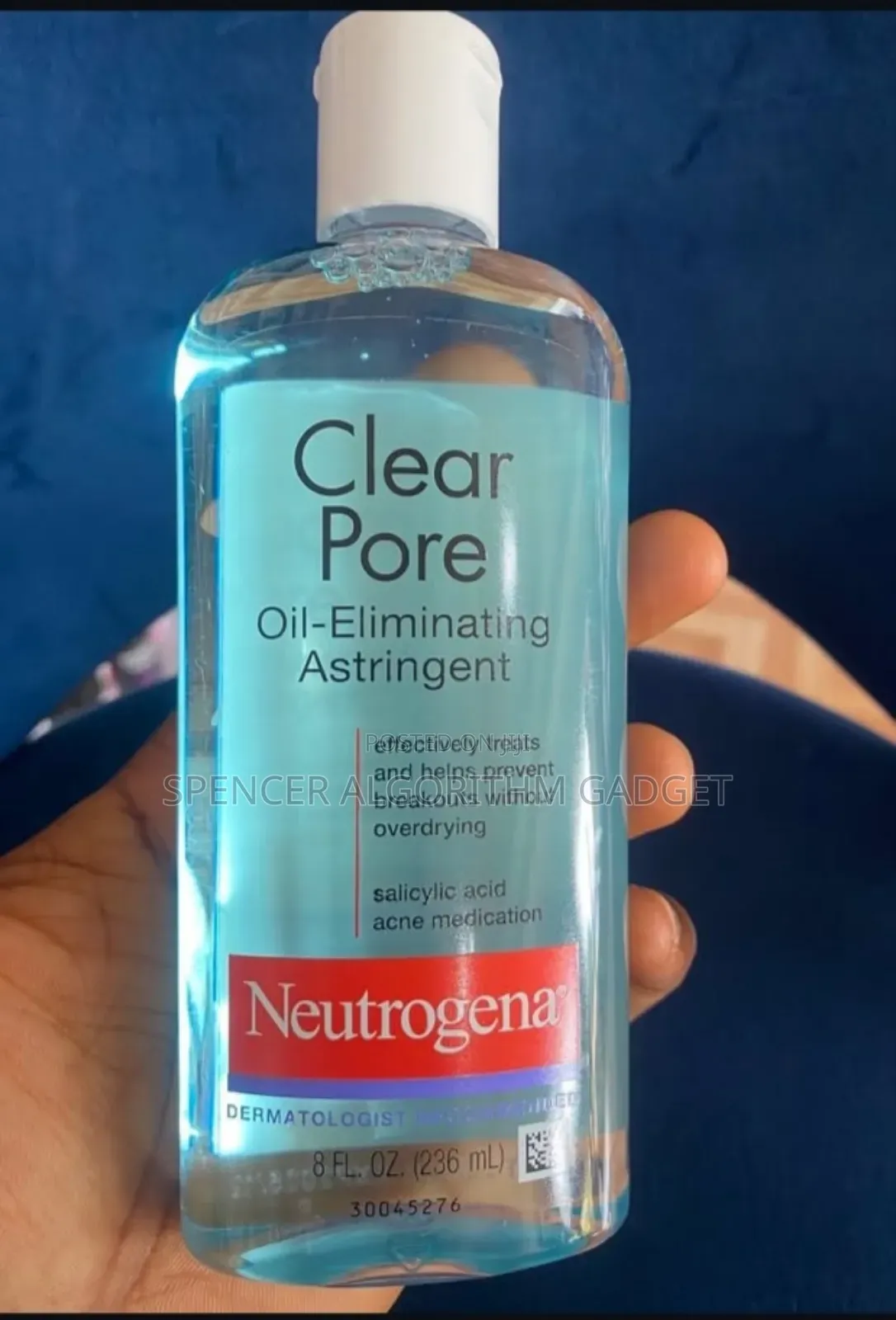 Neutrogena Acne Clear Pore Oil-Eliminating Astringent