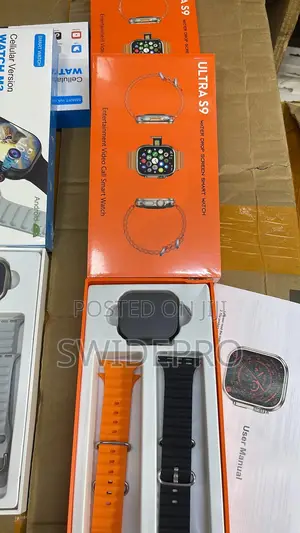 S9 Ultral Android 5g Sim Smartwatch + Dual Camera