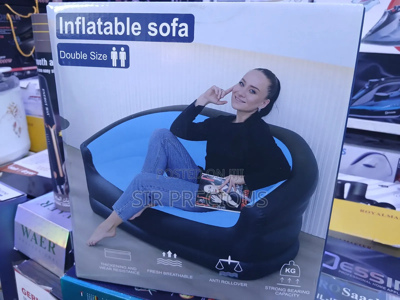 Inflabl Sofa Chair ( Double Size)