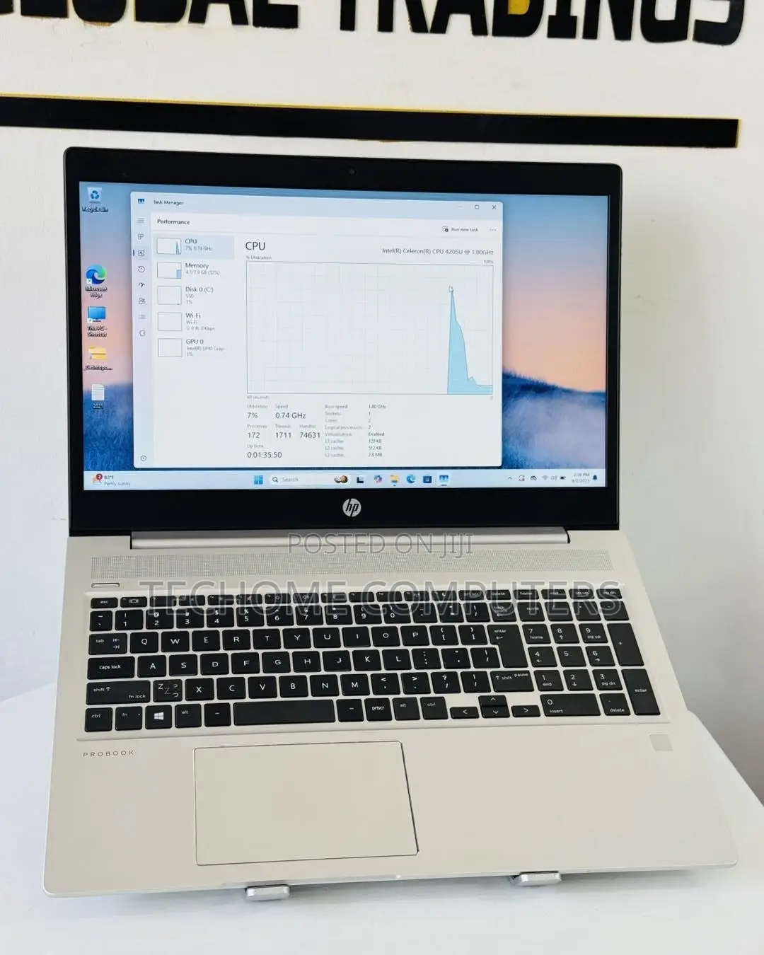 Laptop HP ProBook 450 G6 16GB Intel Core i5 SSD 256GB